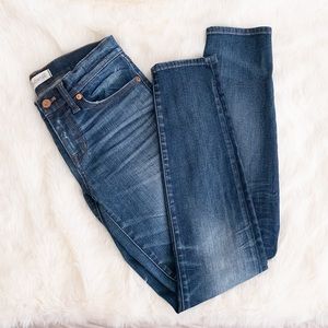 Madewell Lightly Distressed Skinny Jeans